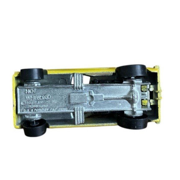 Vintage Hot Wheels 1977 Mustang Show Hoss II Yellow Blackwall Funny Car - Picture 6 of 6